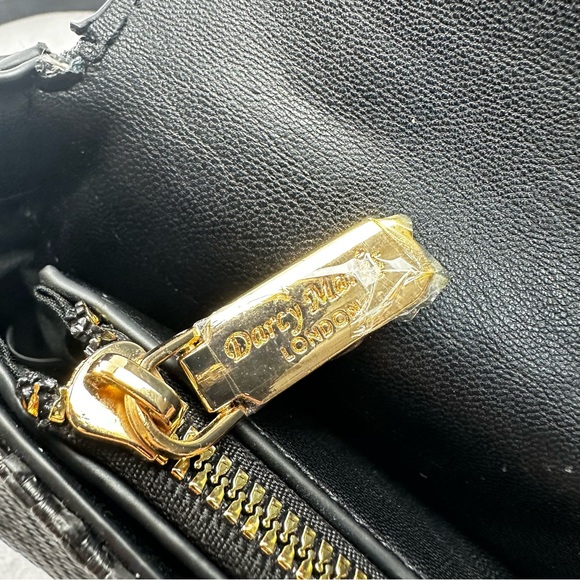 Darcy Marks London Embossed Purse Floral Crossbody Western Modern Classic Gold - Picture 9 of 13